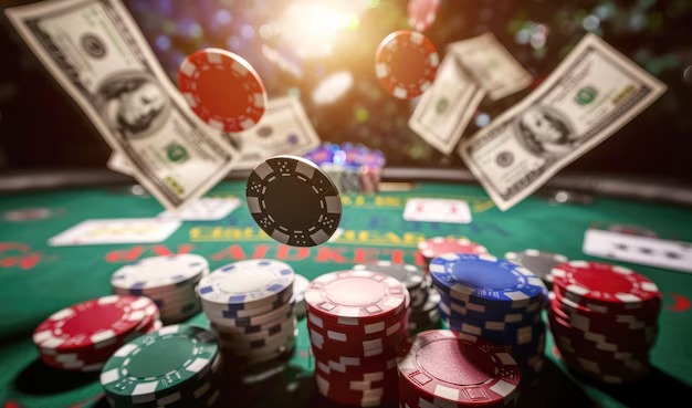 Roulette wheel rotation before ball drop